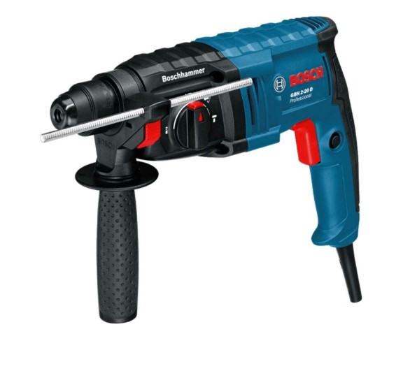 Bosch GBH 2-20 D Professional SDS Plus Rotary Hammer – Compact and Efficient Rotary Hammer for Concrete Drilling and Light Chiseling Work